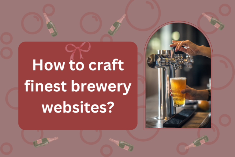 How to craft brewery websites